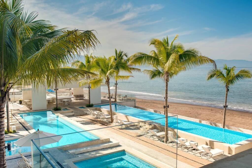 Harbor 3008 Amazing Beach Front Condo By Moikkarentals Puerto Vallarta Eksteriør bilde