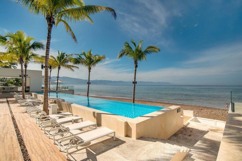 Harbor 3008 Amazing Beach Front Condo By Moikkarentals Puerto Vallarta Eksteriør bilde